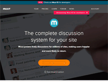 Tablet Screenshot of muut.com